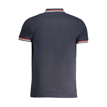 Cavalli Class Blå Bomuldspoloshirt