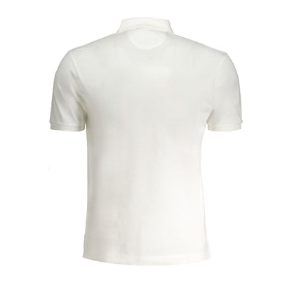 La Martina Hvid Bomuldspoloshirt