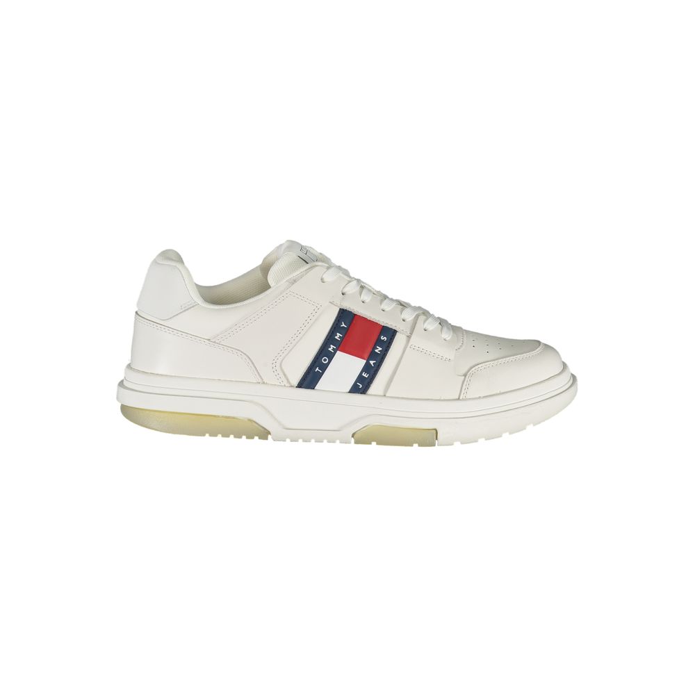 Tommy Hilfiger Hvid Polyethylen Herre Sneaker