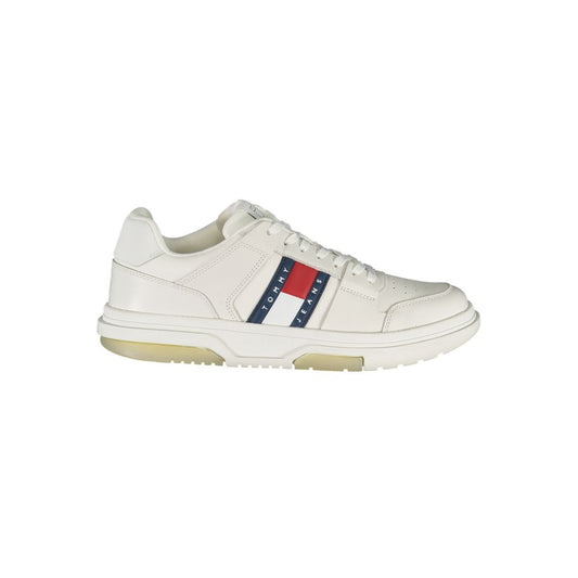 Tommy Hilfiger Hvid Polyethylen Herre Sneaker