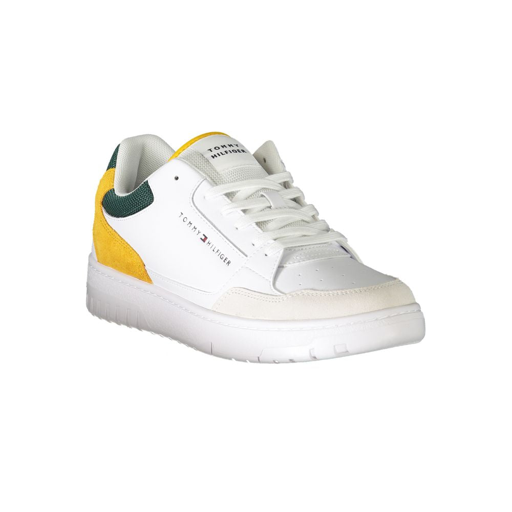 Tommy Hilfiger Hvid Polyethylen Herre Sneaker