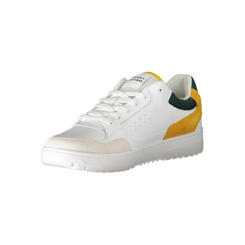 Tommy Hilfiger Hvid Polyethylen Herre Sneaker