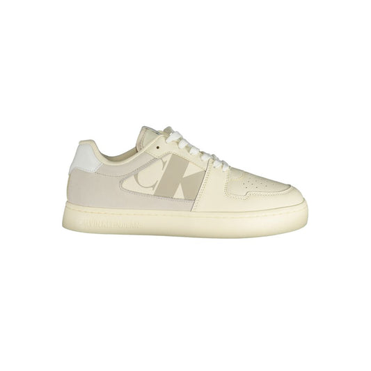 Calvin Klein Hvid Polyethylen Herre Sneaker