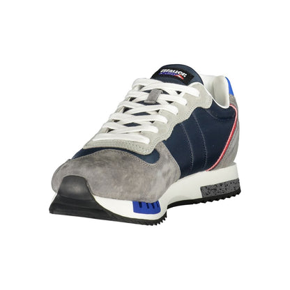 Blauer Gray Leather Men Sneaker