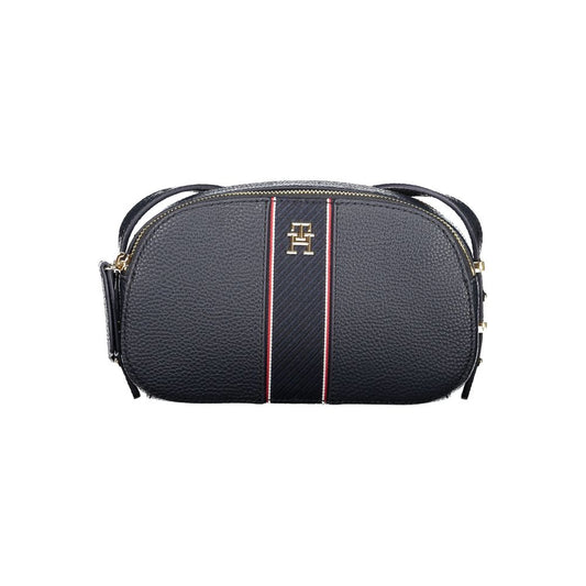 Tommy Hilfiger blå polyethylen damehåndtaske