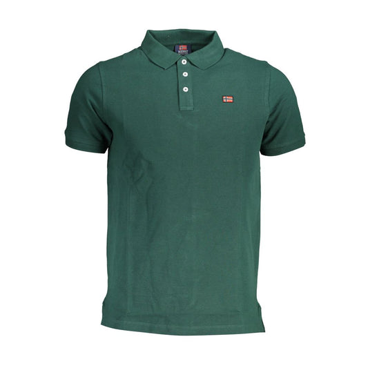 Norge 1963 Grøn bomuldspoloshirt