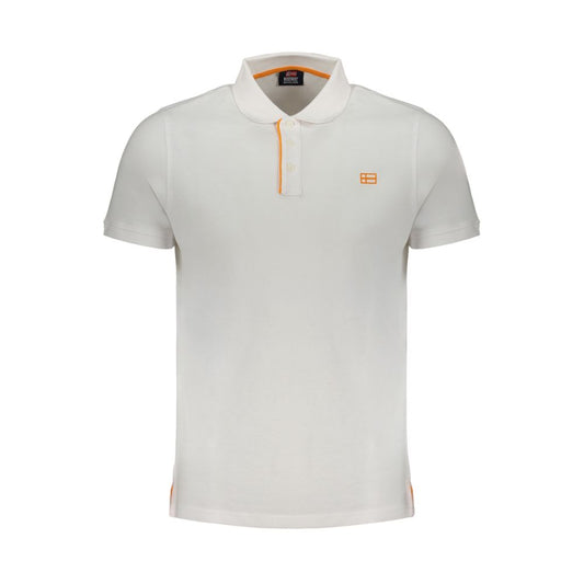 Norge 1963 Hvid bomuldspoloshirt