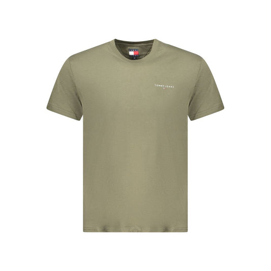 Tommy Hilfiger Grøn Bomuld Herre T-shirt