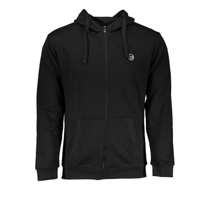 Sergio Tacchini sort bomuldstrøje