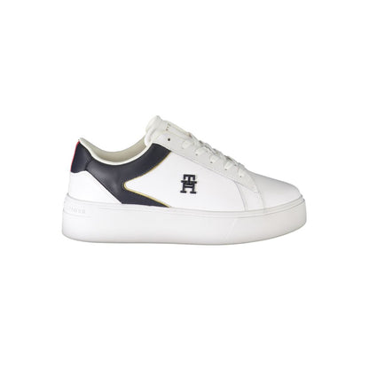 Tommy Hilfiger Hvid Polyester Sneaker
