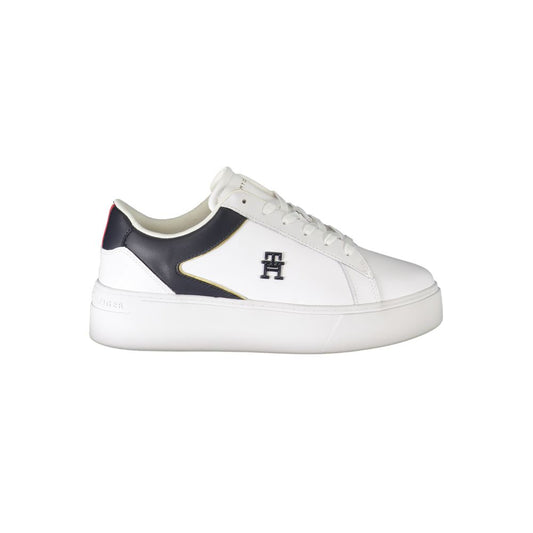 Tommy Hilfiger Hvid Polyester Sneaker