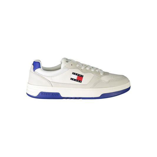 Tommy Hilfiger Hvide Læder Herre Sneaker