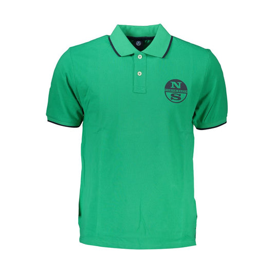 North Sails Grøn Bomuldspoloshirt