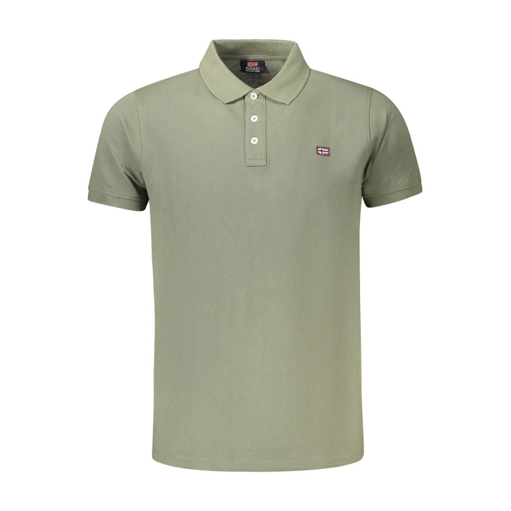 Norge 1963 Grøn bomuldspoloshirt