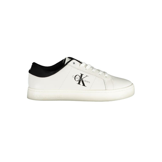 Calvin Klein Hvid Polyester Sneaker
