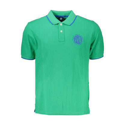 North Sails Grøn Bomuldspoloshirt