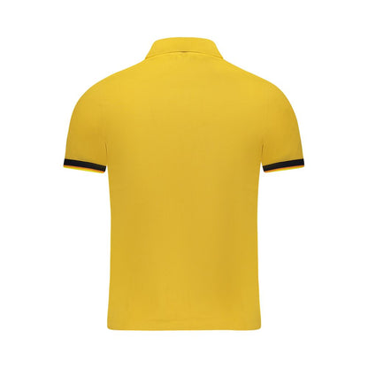 K-WAY Gul bomuldspoloshirt til mænd