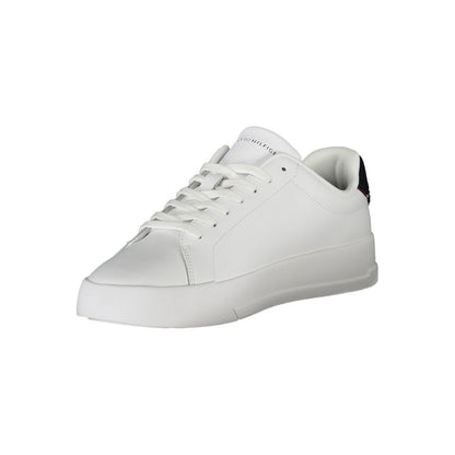Tommy Hilfiger Hvid Polyethylen Herre Sneaker