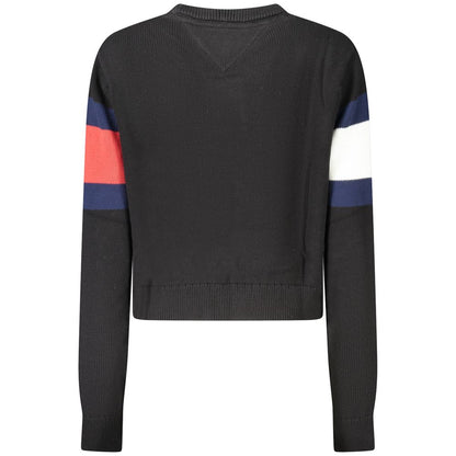 Tommy Hilfiger sort bomuldssweater til kvinder