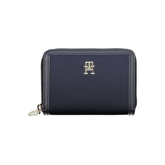 Tommy Hilfiger Chic Blå Pung med Flere Rum