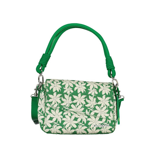 Desigual Grøn Polyethylen Håndtaske