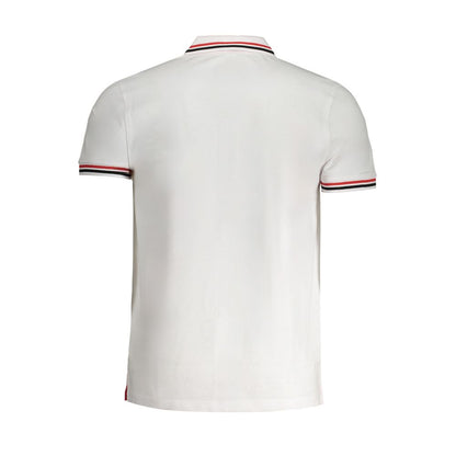 Cavalli Class hvid bomuldspoloshirt