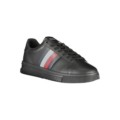 Tommy Hilfiger sort polyester sneaker