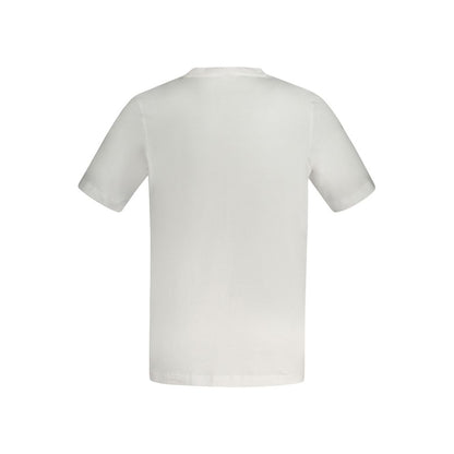 Kappa Hvid Bomuld Herre T-shirt