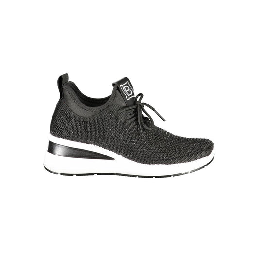 Laura Biagiotti Sort Polyester Dame Sneaker