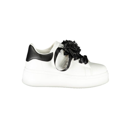Laura Biagiotti Hvid Polyester Dame Sneaker