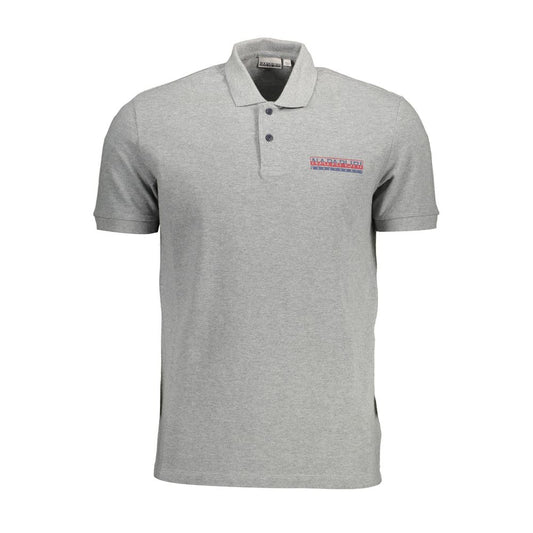 Napapijri brun bomuld poloshirt til mænd