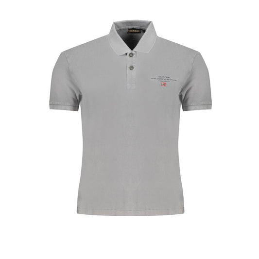 Napapijri brun bomuld poloshirt til mænd