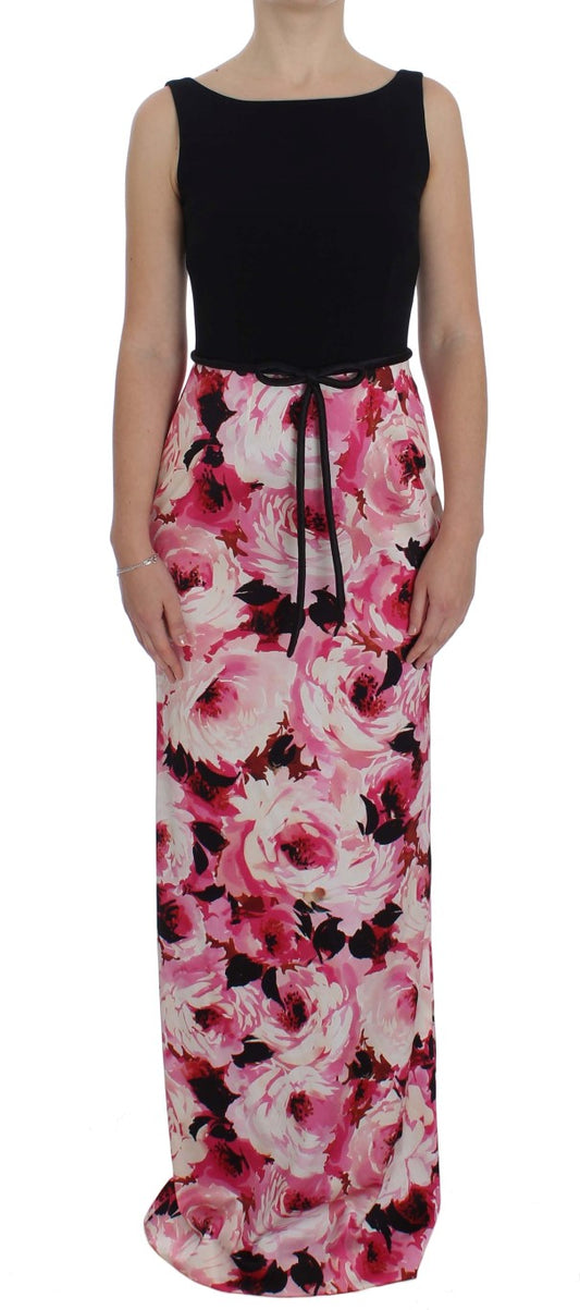 Dolce &amp; Gabbana Floral Elegance Skede Lang Kjole