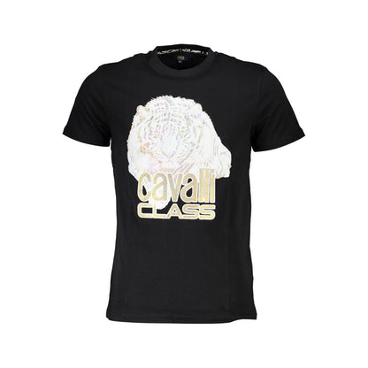 Cavalli Class sort bomulds-T-shirt