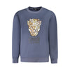 Cavalli Class Blue Cotton Women Sweater