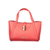 Mario Valentino Red Polyethylene Women Handbag
