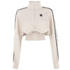 Comme Des Fuckdown Beige Cotton Women Sweater