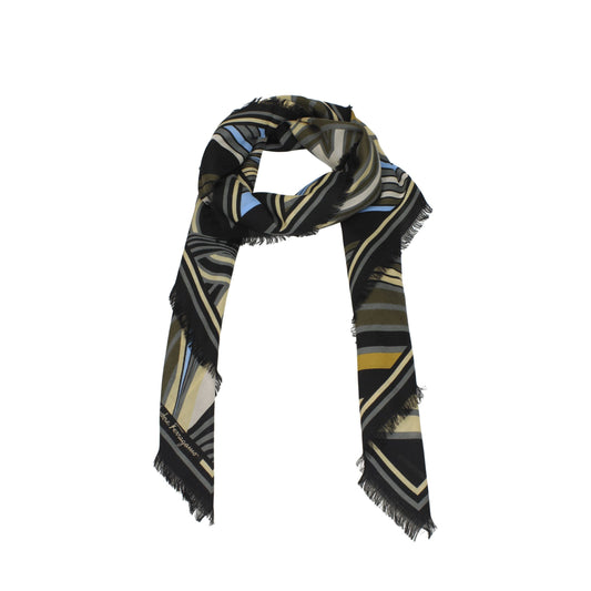 Salvatore Ferragamo Sorte Uld Foularder