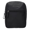 Piquadro Black Fabric Crossbody Bags
