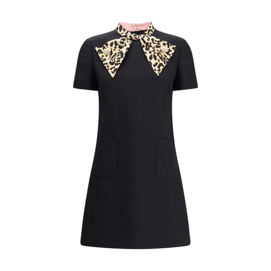 Valentino Crepe couture short Dress