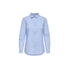 Jacqueline De Yong Blue Cotton Blouse