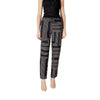 Jacqueline De Yong Black Viscose Pant