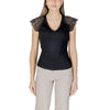 Morgan De Toi Black Recycled Polyester Tank Top
