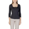 Morgan De Toi Black Viscose Long Sleeve