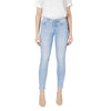 Street One Light Blue Cotton Slim Fit Jean