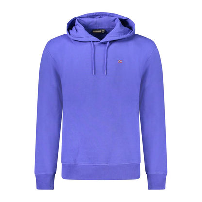 Napapijri Blue Cotton Men Sweater