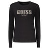 Guess Jeans Black Viscose Women Sweater