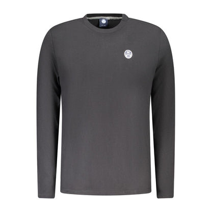 North Sails Black Cotton T-Shirt