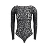 Wolford Leo String Body with animalier patterns