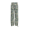 Ganni Printed Stretched Cotton Pants